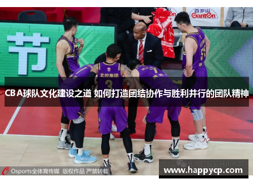 CBA球队文化建设之道 如何打造团结协作与胜利并行的团队精神 CBA球队文化建设之道 如何打造团结协作与胜利并行的团队精神