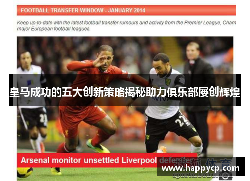 皇马成功的五大创新策略揭秘助力俱乐部屡创辉煌 皇马成功的五大创新策略揭秘助力俱乐部屡创辉煌