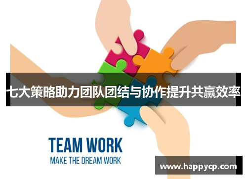 七大策略助力团队团结与协作提升共赢效率 七大策略助力团队团结与协作提升共赢效率